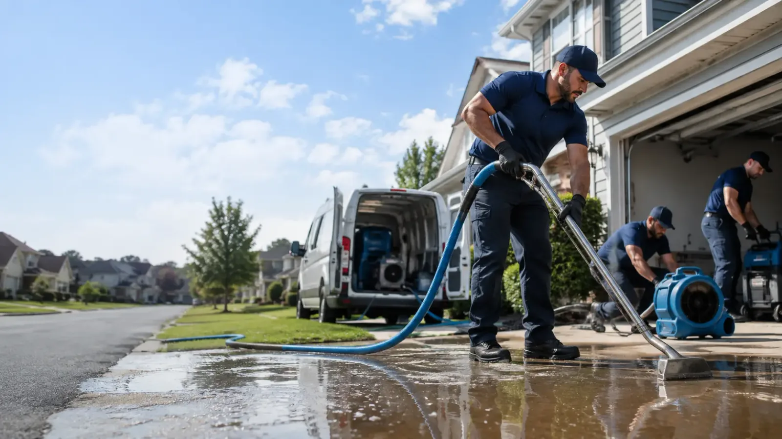 Flood Damage Restoration in Watervliet, MI